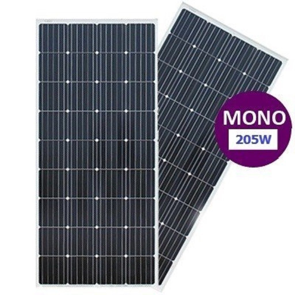 205W MONOKRİSTAL GÜNEŞ PANELİ