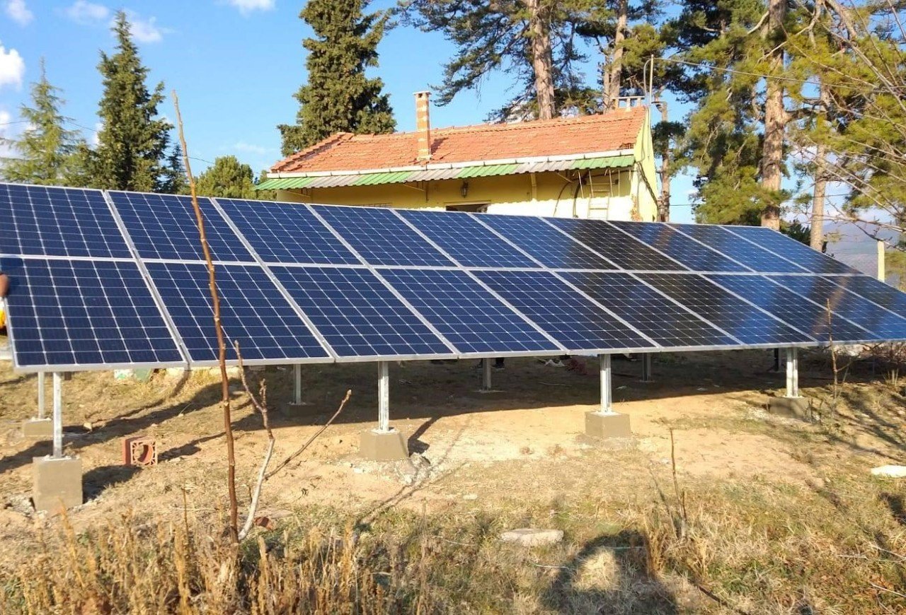 10kW Şebeke Bağlantılı On Grid Güneş Paneli Sistemi