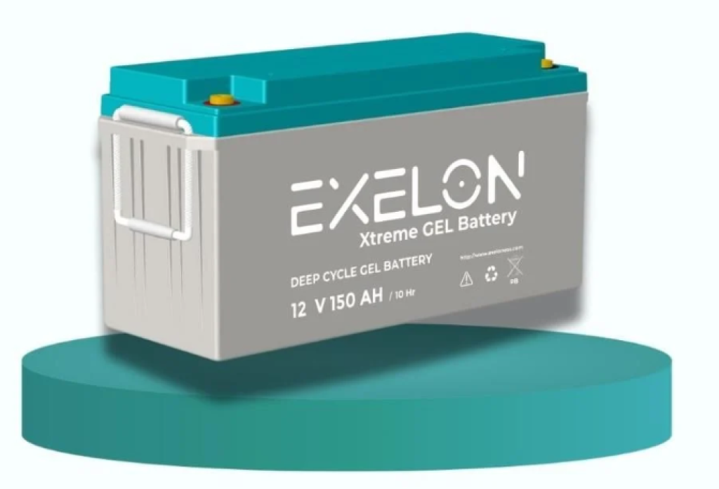 Exelon 12 Volt 150 Amper Jel Akü Derin Döngü Deep Cycle