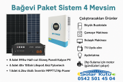 Bağevi Paket Sistem 4 Mevsim ( Lityum Paket)