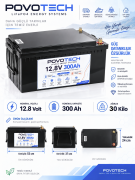 12.8V 300AH POVOTECH LİFEPO4 BATTERY
