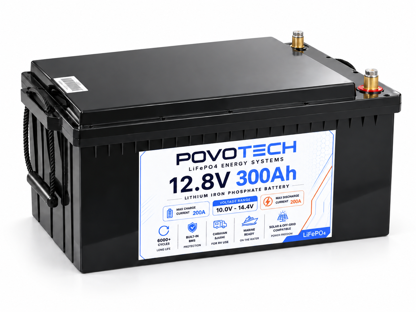 12.8V 300AH POVOTECH LİFEPO4 BATTERY